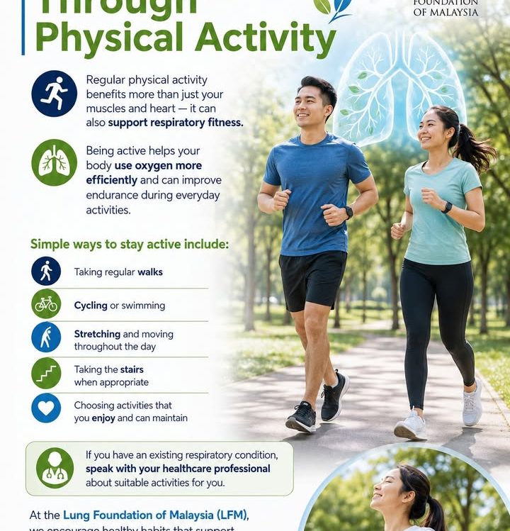 Lung Health Awareness | Breathe Better Through Physical Activity

Regular physical activity benef...