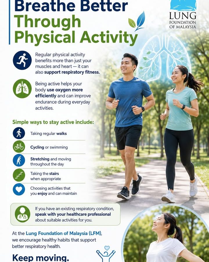 Lung Health Awareness | Breathe Better Through Physical Activity

Regular physical activity benef...